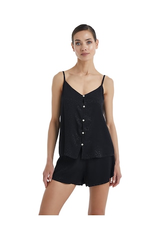 Kadın Pijama Üstü 60361 - Siyah Siyah