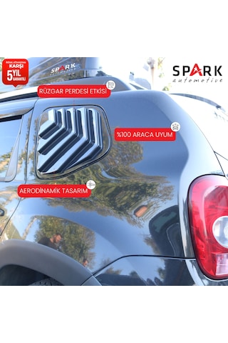 Dacia Duster 2010-2017 Yıl Aralığı Uyumlu Kelebek Cam 2 Parça