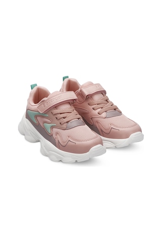 Slazenger PARIS Çocuk Cırt Cırtlı Pembe Sneaker