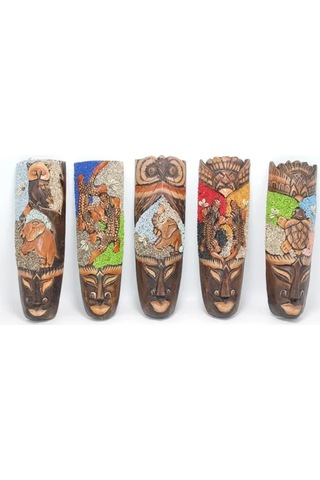 Dekoratif Aborjin Maskesi