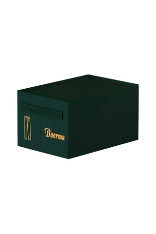 Magideal Suntek Ev Giysi Saklama Organizatör Kutusu Yeşil - 36 x 25 x 20 CM