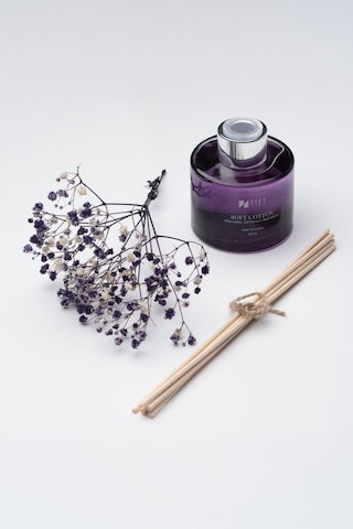 Zift Unique Soft Cotton - Bambu Çubuklu Oda Kokusu Dekoratif Çiçekli Banyo & Tuvalet & Oda Parfümü 100ml Diğer