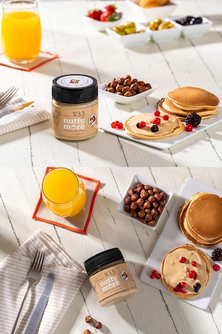 Nutty More %33 Fındık Parçacıklı Fındık Ezmesi 200 Gr X 3 Adet