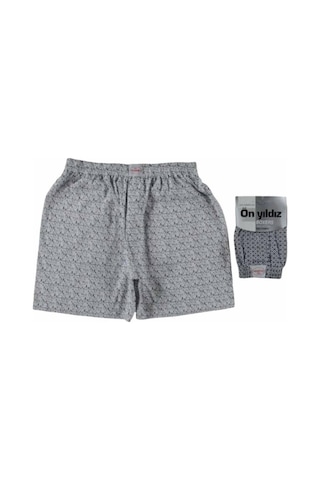 3 Adet Önyıldız % 100 Pamuk Empirme Erkek Boxer S-3Xl