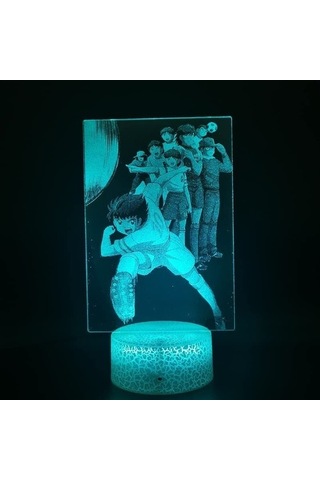 Wealthglow Renk Değiştiren 3d Dekoratif Şekilli Led Lamba - 12 Cm Qws78z Siyah