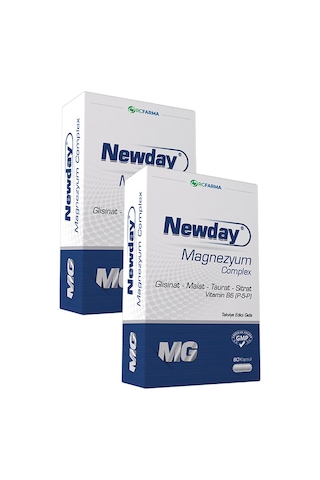 Newday Magnezyum Complex 2X Newday Magnezyum Complex 2X