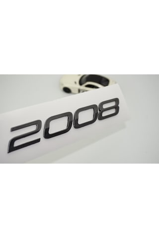 Dk Tuning Peugeot Yeni 2008 Ön Kaput Koyu Gri Abs Yazı Logo