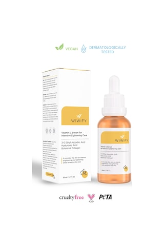 Wiwify C Vitamini Aydınlatıcı Botanikal Kolajen Serum 30 ML