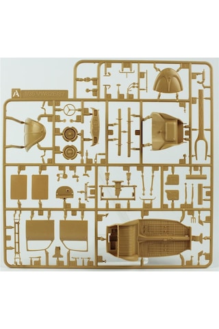 Rfm 5023 1/35 Ölçek, Tip 82e, İç Detaylı Alman Personel Aracı, Plastik Model Kiti-55488