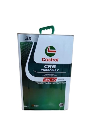 Castrol Crb Turbomax 15W-40 Ci-4/Sl/E7 Motor Yağı 18 L