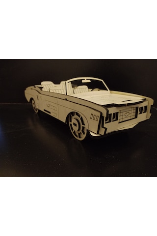 TLR hobi 3d Chevrolet Impala Ahşap Araba Maketi