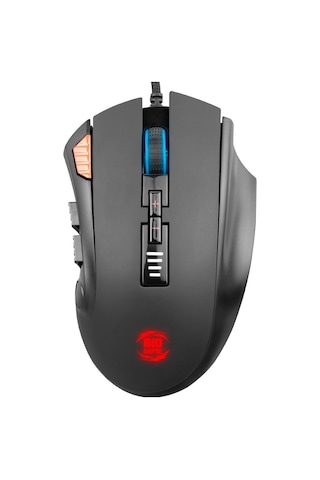 Biogame BM-G7 Giant RGB Makrolu 10.000 DPI 12 Tuşlu Örgü Kablolu 2X Tuş Optik Oyuncu Mouse