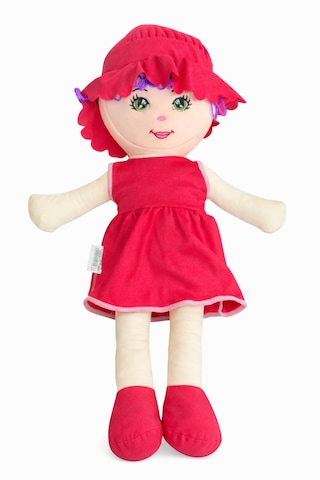 Kız Oyuncak Bebek Elbiseli Oyuncak Bez Bebek 60 Cm Bez Bebek Özel Yapım Premium Bebek 001