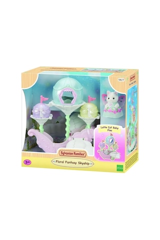 5827 Sylvanian Families Çiçekli Masal Gökyüzü Gemisi +4 Yaş Sylavanian Families