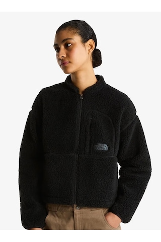 The North Face Nf0a8kqy-jk3 W Extreme Pile 2 Tam Fermuarlı Kadın Ceket Siyah