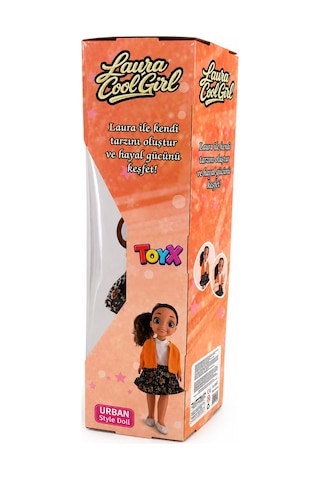 Laura Cool Girl 45 Cm Sesli Ve Şarkı Söyleyen Oyuncak Bebek