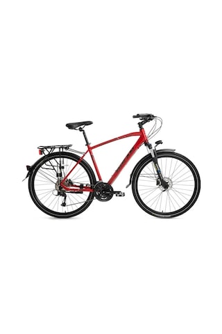 Bisan Trx 8500 Cıty Erkek Şehir Bisikleti 50cm Hd 28 Jant 27 Vites Mat Kırmızı Siyah Çok Renkli