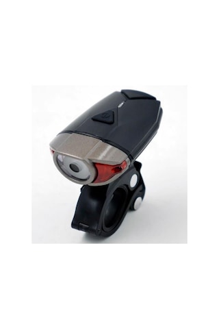 Forte GT 300 lümen Bisiklet Ön Işık Kask ve Gidon Farı Xbyc 6126 Gri - Siyah