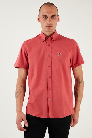 U.S. Polo Assn. U.s. Polo Assn Erkek Gömlek G081gl0042083854 Vişne Vişne