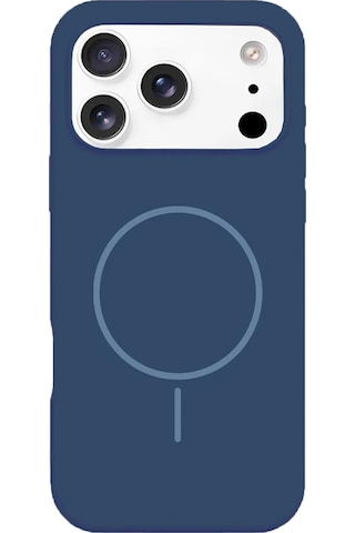 Bikapak Magsense Apple Uyumlu iPhone 17 Pro Lacivert Kapak Lacivert