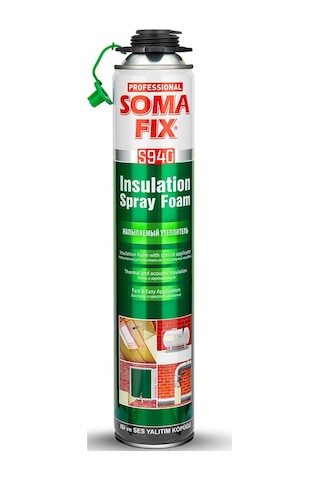 750ML-850G Somafix Isı Ve Ses Yalıtım Tabancalı Poliüretan Köpük