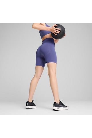 Puma Shapeluxe Seamless Bıker Şort Tayt 524386 46 Mavi