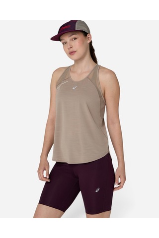 Asics Road Tank Kadın Greige Atlet 2012d370-101