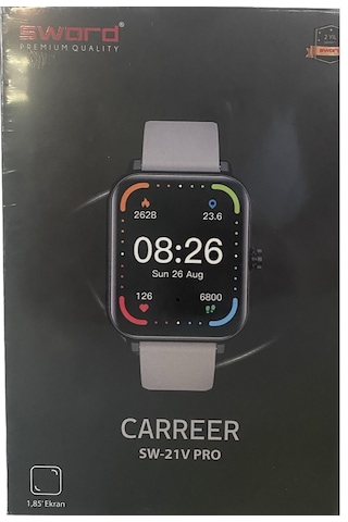 Sword Carreer SW21V Pro Akıllı Saat (İthalatçı Garantili)