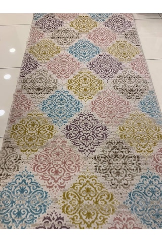 Kaşmir Halı Peri Kesme Halı Yolluk En 1 Mt (534558209)