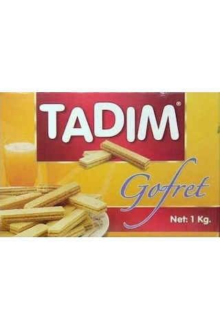 Tadım Vanilyalı Gofret 1 KG