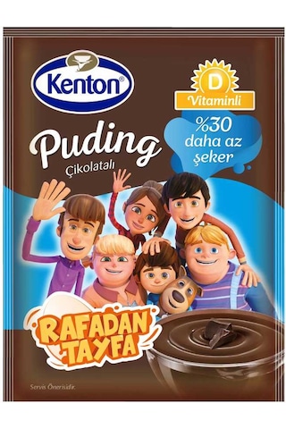 Kenton Rafadan Tayfa Çikolatalı Puding 100 G