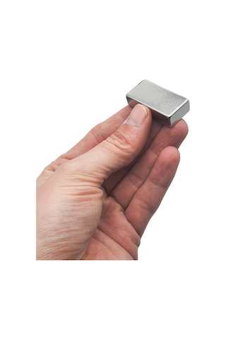 40x20x10 Mm Neodyum Mıknatıs - Çok Güçlü - N35 Kalite Dikdörtgen Mıknatıs