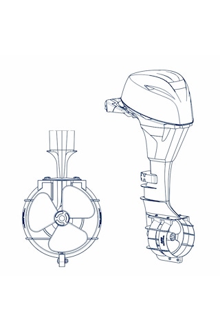 Pervane Koruyucu 25-35 Hp İçin Plastik 29 Cm Turuncu