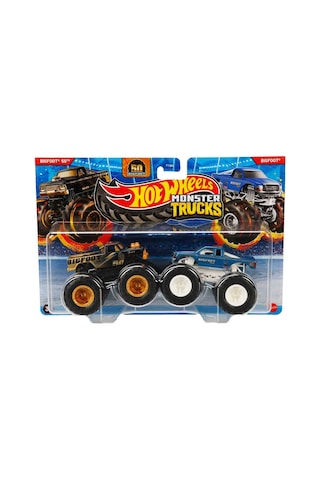 Hot Wheels Monster Trucks Güçlü İkili 1:64 Arabalar Bıgfoot Jcc69 Çok Renkli
