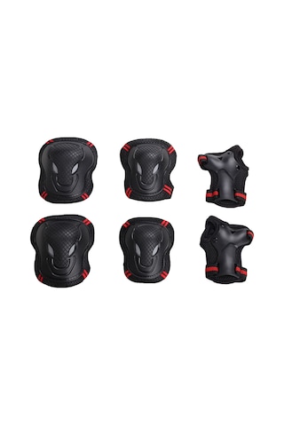 Suntek Koruyucu Dişli Seti Bisiklet Rahat Taşınabilir Dış El Kırmızı Kırmızı