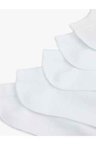 Koton Basic 5'li Patik Çorap Seti Beyaz 6sak80262aa Beyaz