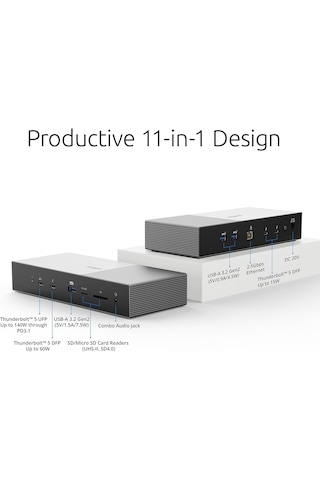 Kensington Sd5000t5 Eq Thunderbolt 4 Bağlantı İstasyonu Usb Çoklayıcı