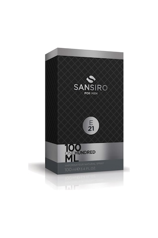 Sansiro E21 Erkek Parfüm EDP 100 ML