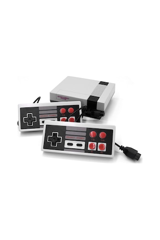 Geeksen Mini Tv Oyun Konsolu 8 Bit Retro Video Oyun Konsolu Dahili 500 Oyun Taşınabilir Oyun Oyuncusu Oyun Konsolu