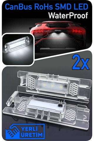 Fıat Brava Hatchback 1995-2003 Canbus Led Plaka Aydınlatma Ledi Lambası