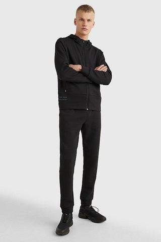 Tommy Hilfiger Erkek Sweatshirt Siyah