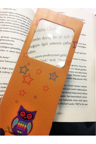 Büyüteçli Kitap Ayracı - 4 Defa Büyütür Salyangoz