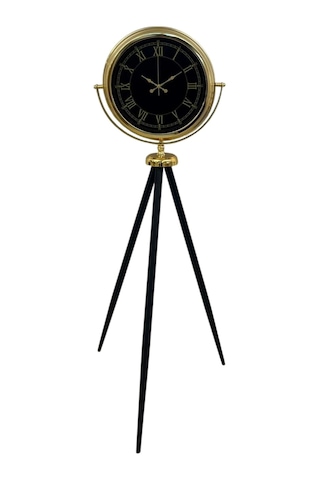 İhtişam Gold Tripod Ayaklı Saat Çok Renkli