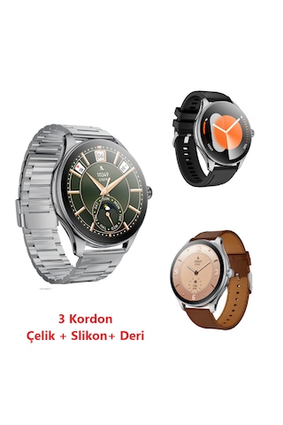 Vwar SK42 3 Kordonlu Kalobee Akıllı Saat (İthalatçı Garantili)