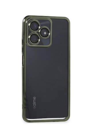 C53 Kılıf Razer Lensli Silikon - Yeşil