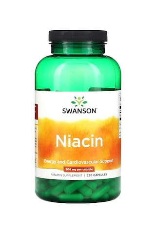 Swanson, Niacin, 500 Mg, 250 Capsules