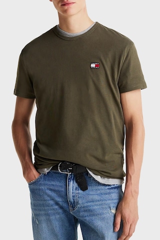 Tommy Jeans Erkek T Shirt Dm0dm20322 M12 Yeşil Yeşil