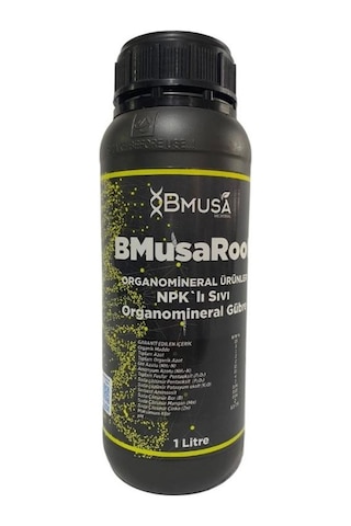 Bmusa Root Npk Lı Sıvı Organominarel Gübre 1 Lt 1 L