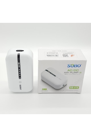 Sobo AC/DC Usb Şarjlı Tek Çıkışlı Hava Motoru SB-418 Sobo AC/DC Usb Şarjlı Tek Çıkışlı Hava Motoru SB-418