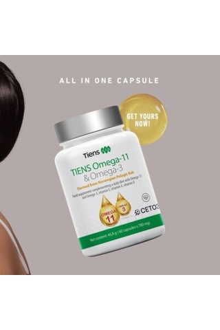 Tiens Omega 11 & Omega 3 İçeren Takviye Edici Gıda